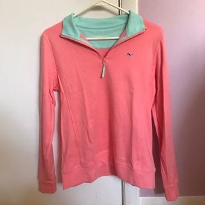 Vineyard Vines 1/4 Zip Whale Tail Pullover